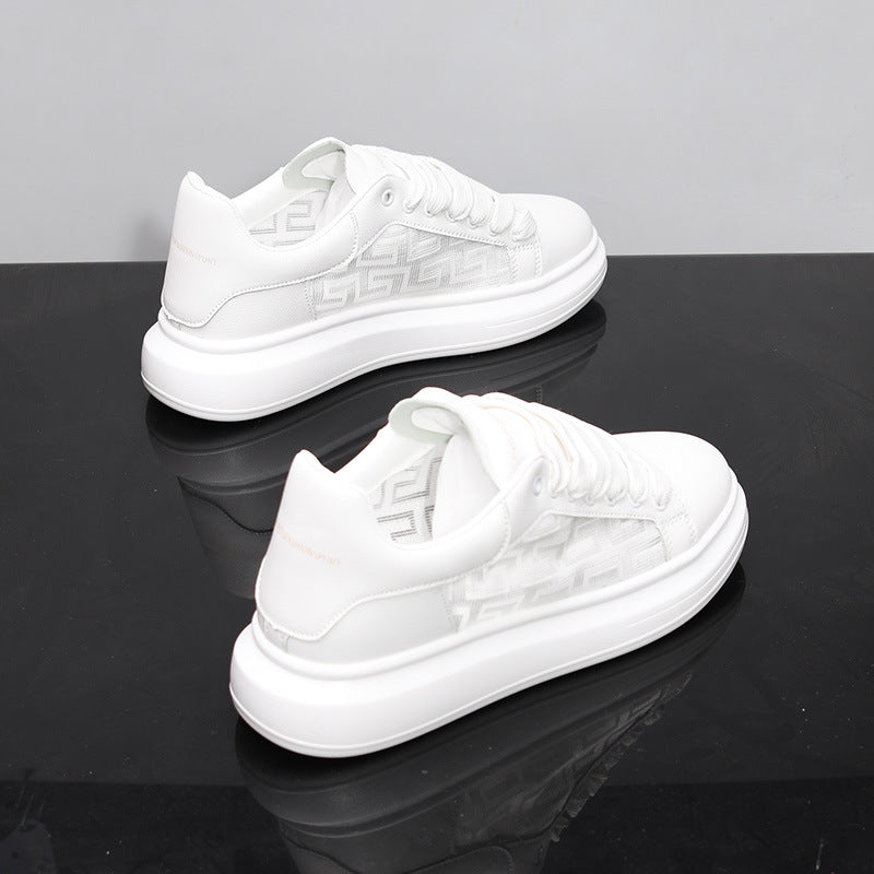 Women's & Men's Mcqueen Genuine Thick-soled Summer Versatile Breathable Single Casual Shoes