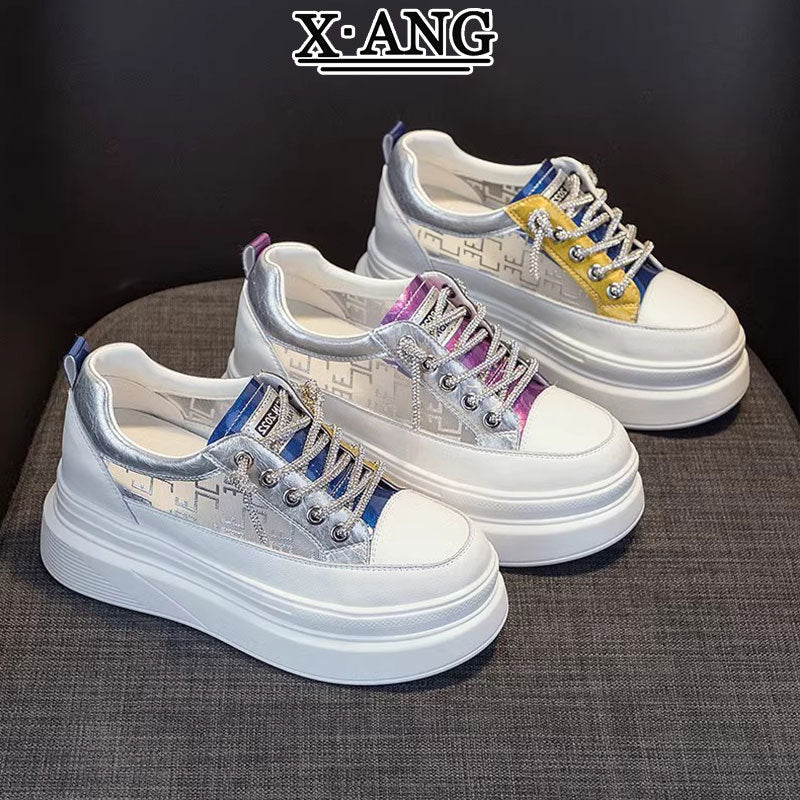 Women's & Men's Small Height Increasing Insole Summer Mesh Casual Shoes