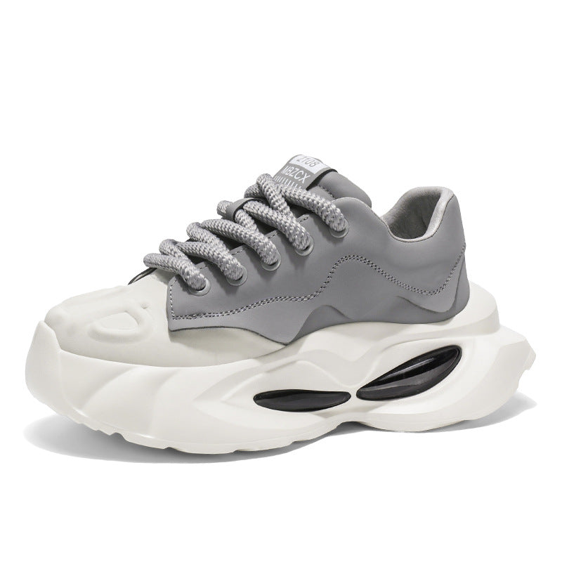 Men's Dad Air Cushion Platform Height Increasing Sneakers
