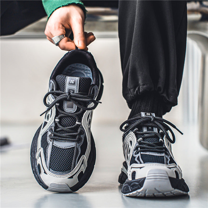 Men's Korean Style Sports Leisure Running Mesh Sneakers