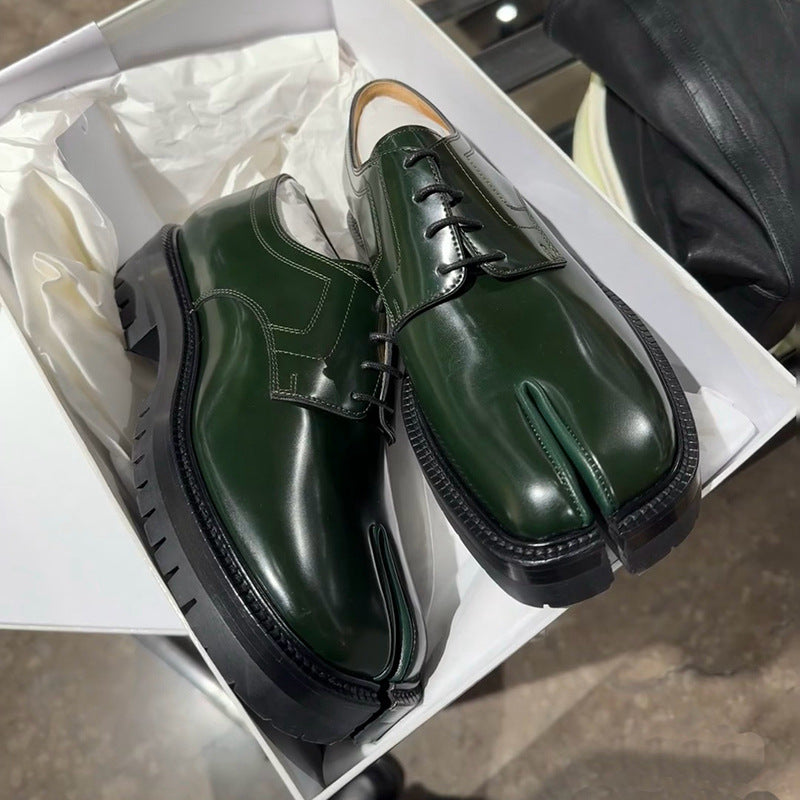 Split Toe Platform Tabi British Trendy Loafers