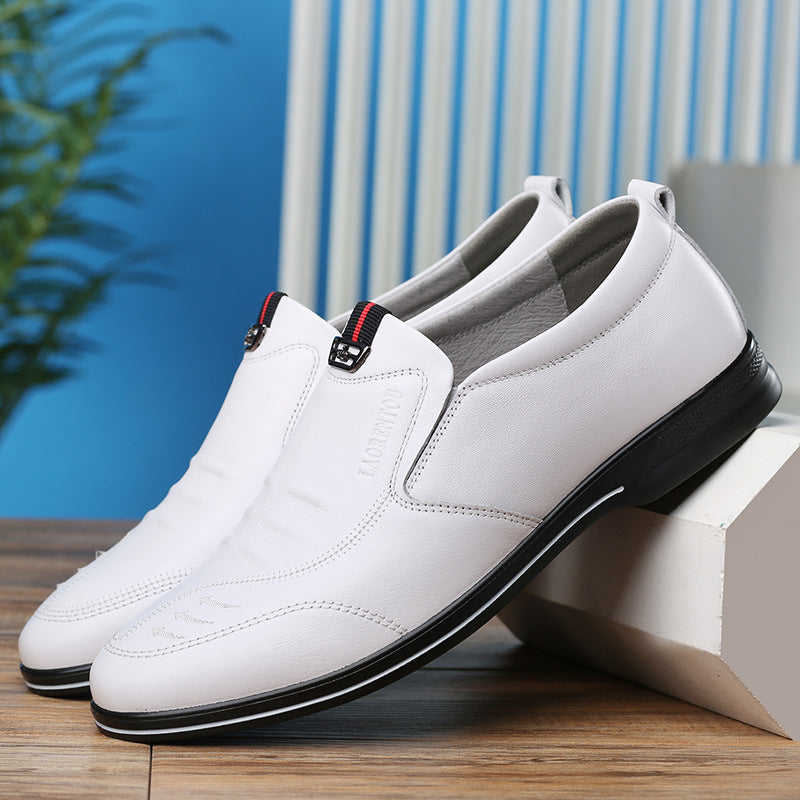 Men's Spring For Old White Soft Bottom Casual Shoes