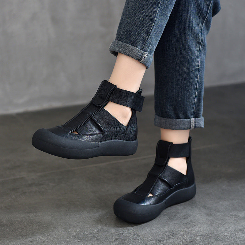 Women's Roman Authentic Hollow Out Closed Toe Sandals