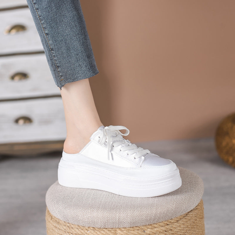 Women's Toe Half Outer Wear Slim Feet Sandals