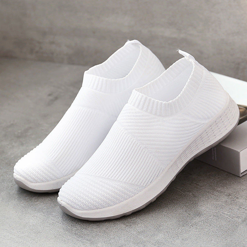 Women's Bottom Slip-on Running Socks Cover Feet Casual Shoes