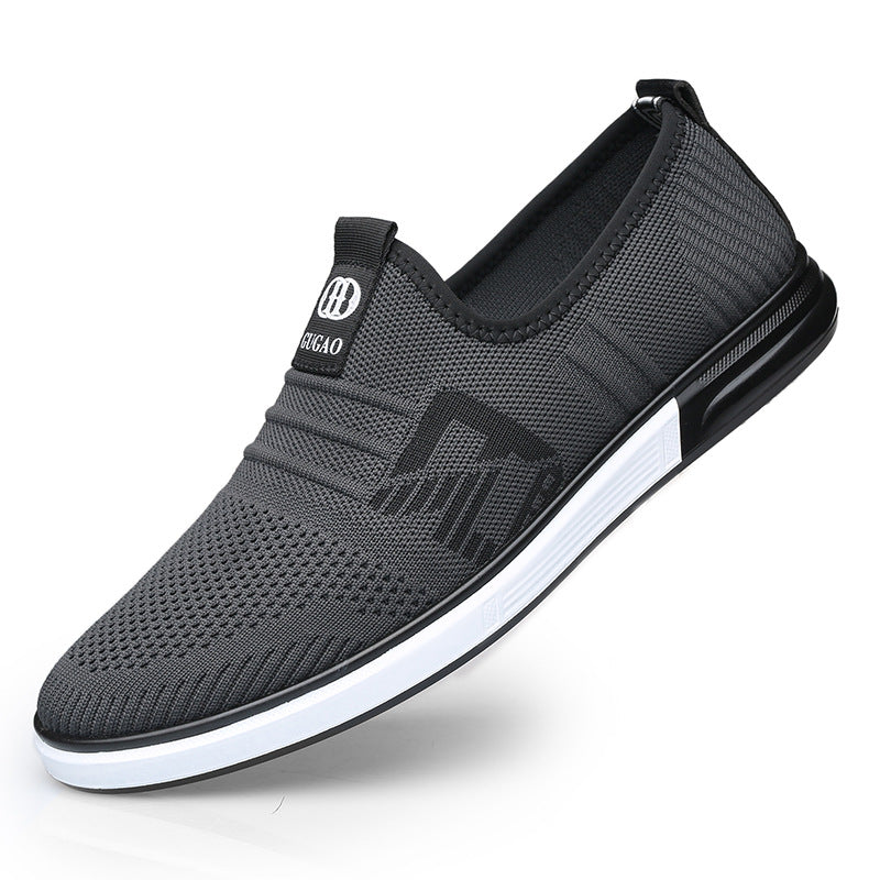 Men's Old Head Spring Breathable Cloth Lazy Sneakers