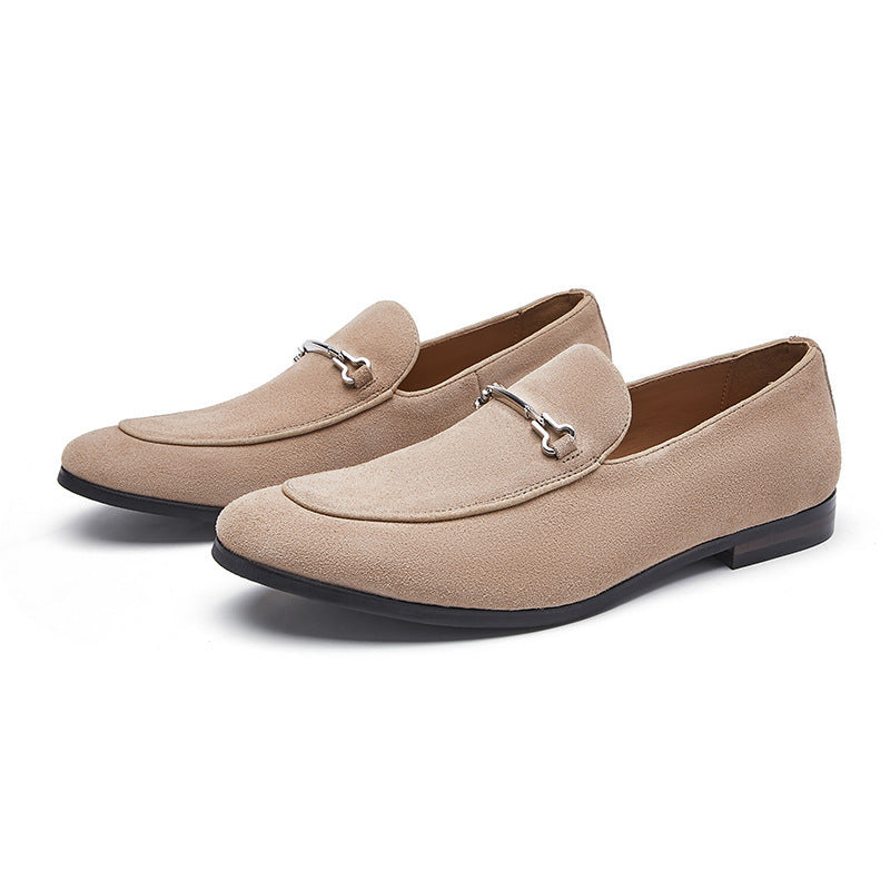 British Style Summer Slip-on Business Genuine Loafers