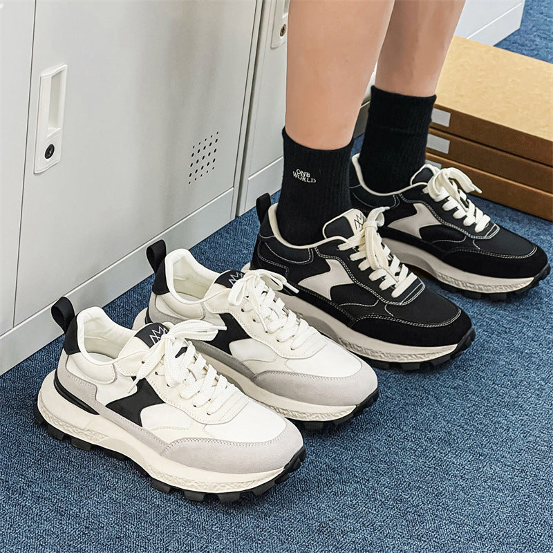 Retro Raise The Bottom Sports Board Lightweight Breathable Sneakers