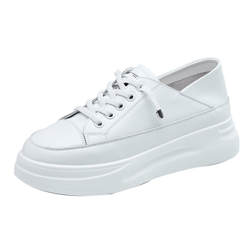 Women's Lightweight Height Increasing Trendy Single Breathable Casual Shoes
