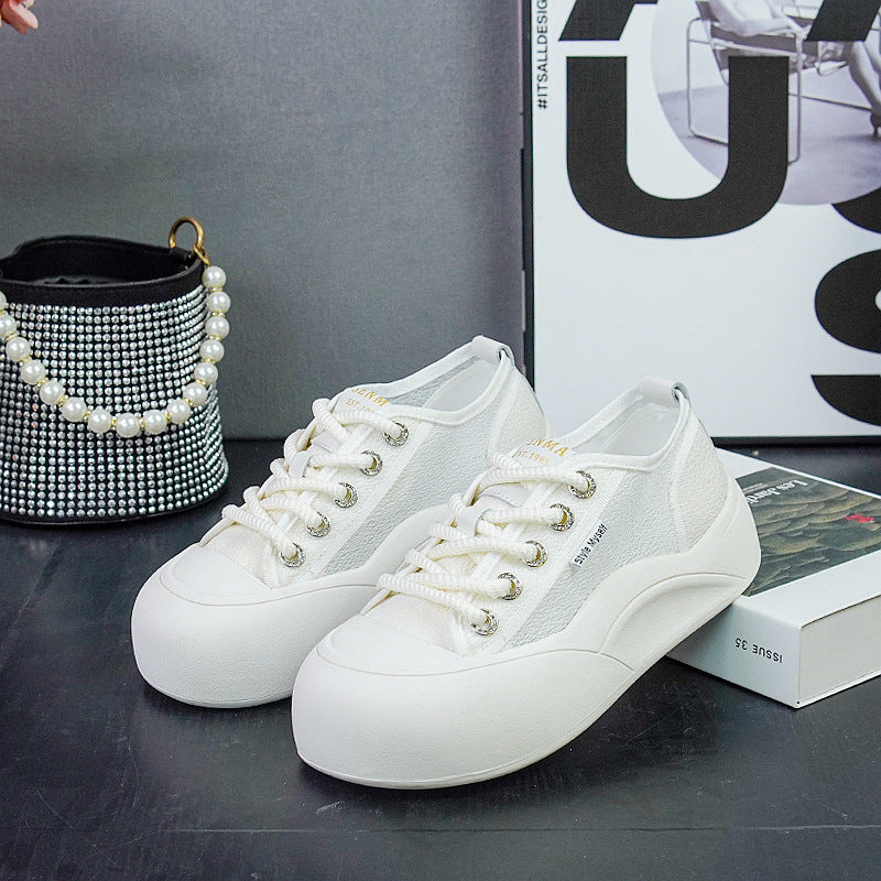 Women's Fisherman Ugly Cute Shell Toe Breathable Casual Shoes