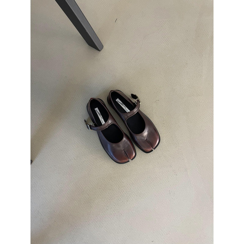 Women's Mary Jane Retro Spring Niche Split Casual Shoes
