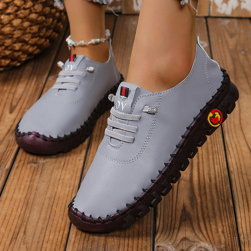 Women's Autumn Pumps Beef Tendon Soft Bottom Handmade Casual Shoes
