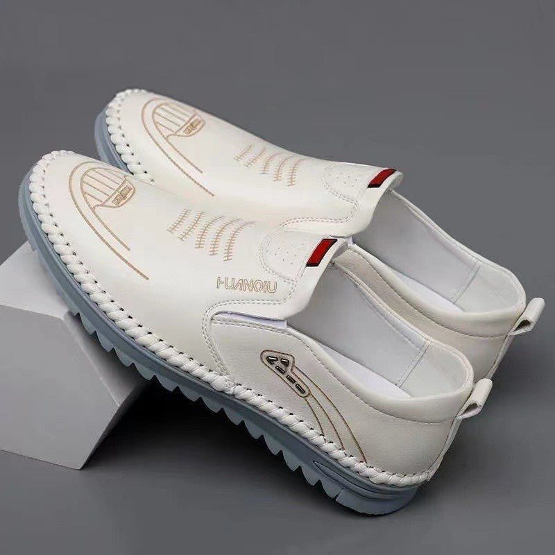 Men's Dad Summer Fashion Soft Bottom Slip-on Casual Shoes