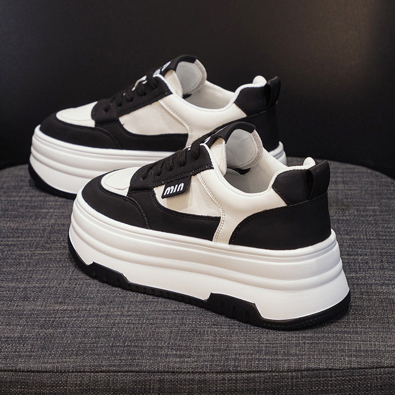 Women's Hidden White Summer Breathable Mesh Portable Casual Shoes
