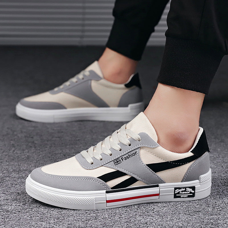 Men's Sports Breathable White Trendy Wild Spring Casual Shoes