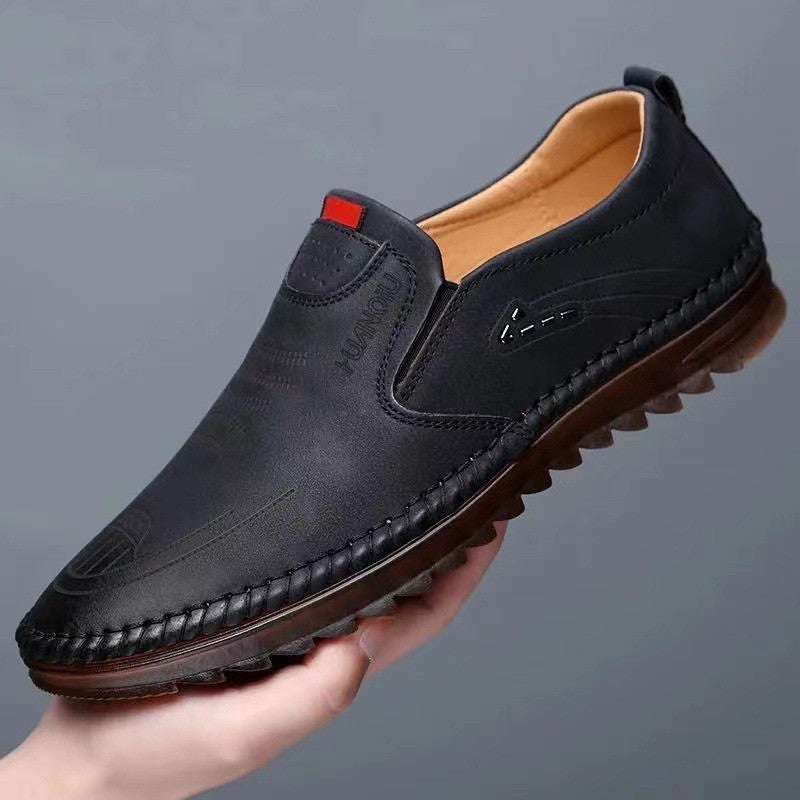 Men's Dad Summer Fashion Soft Bottom Slip-on Casual Shoes