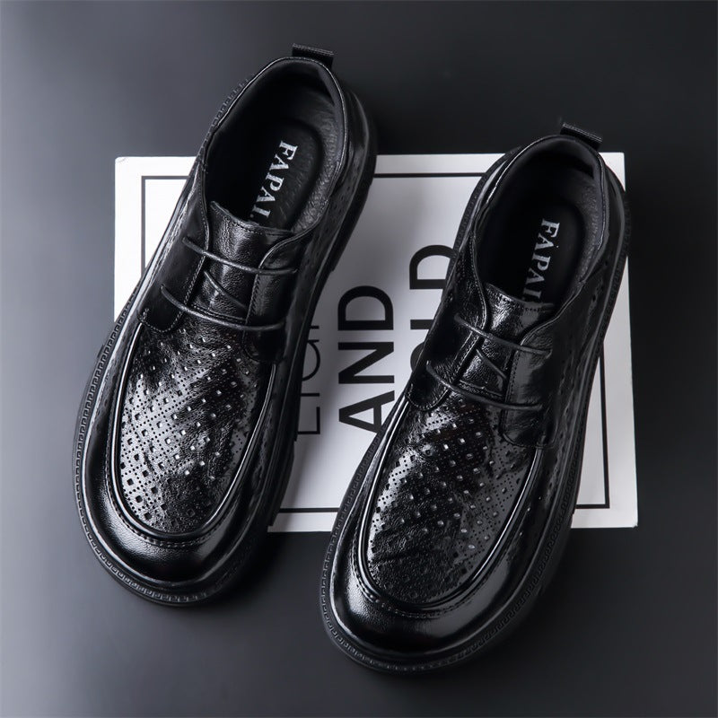 Men's Business High-grade Genuine Formal Commuter British Leather Shoes
