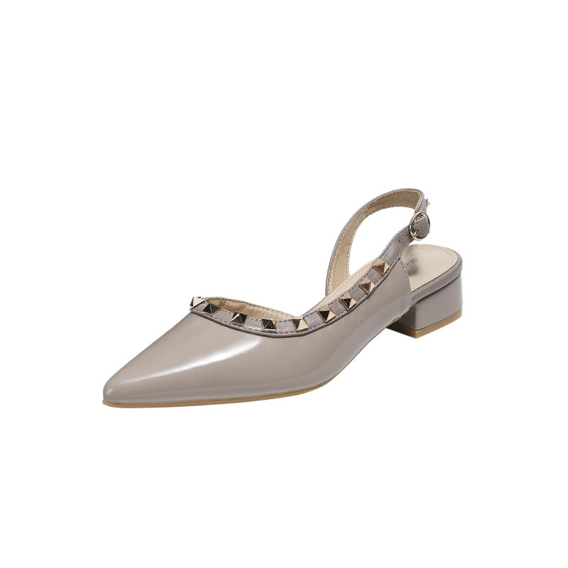 Women's Toe Summer Pointed Shallow Mouth Soft Sandals