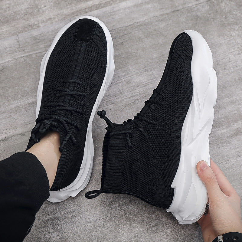 Men's Breathable Mesh Surface Soft Bottom Lightweight Sneakers