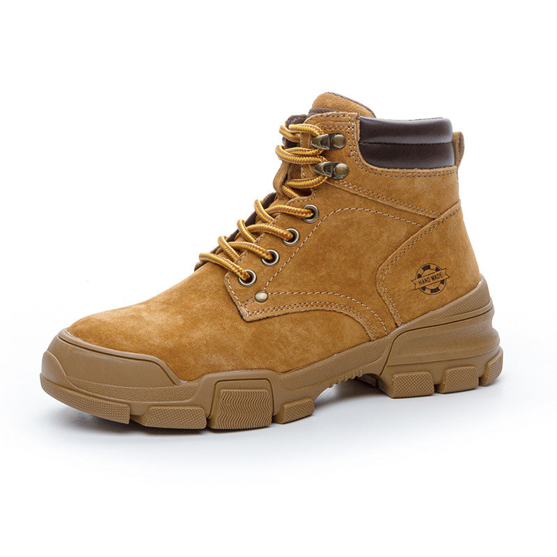 Women's Increasing Martin Outdoor Couple Worker Motorcycle Boots