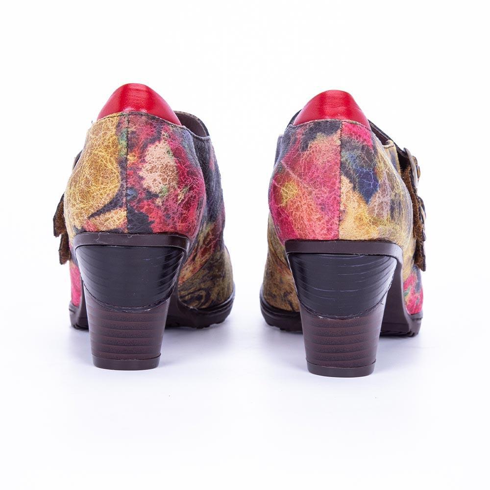 Women's Style Pumps Vintage Versatile First Layer Women's Shoes