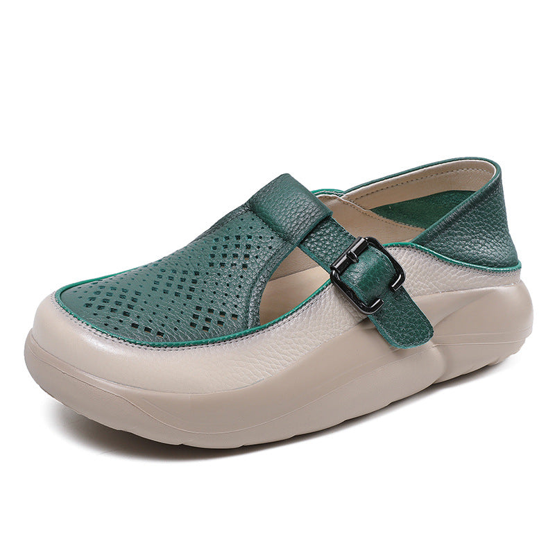 Women's Mary Jane Summer Thick-soled Pumps Rocking Casual Shoes