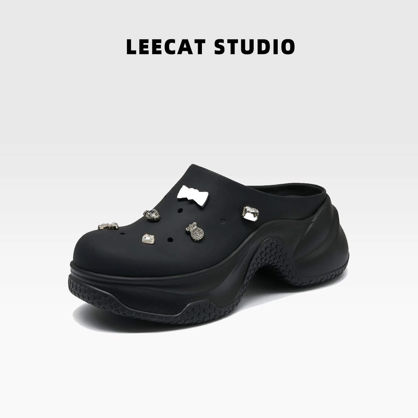 Summer Platform Height Increasing Hole Female Sandals