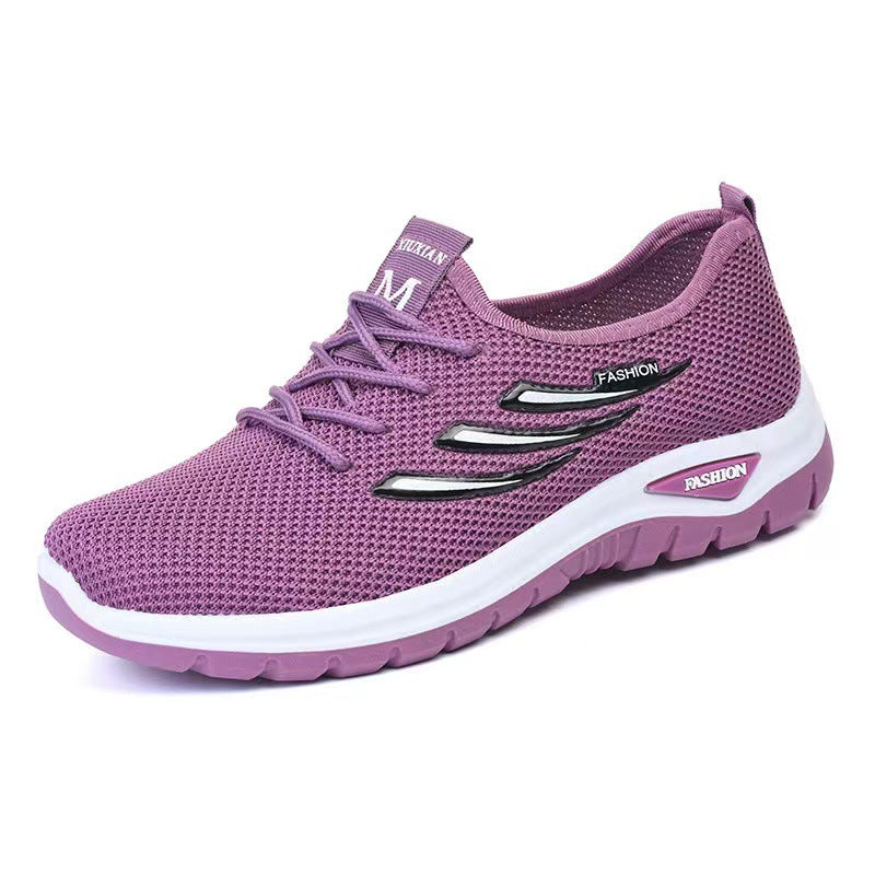 Men's Autumn Breathable Fly Woven Mesh Trendy Casual Shoes