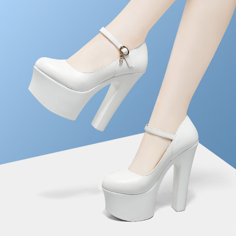 Women's High Platform Performance Sier Bridesmaid Wedding Women's Shoes