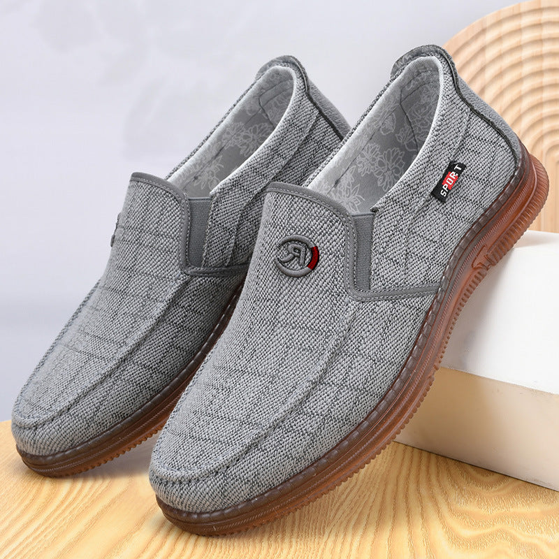Men's Old Authentic Tendon Sole Cloth Breathable Canvas Shoes