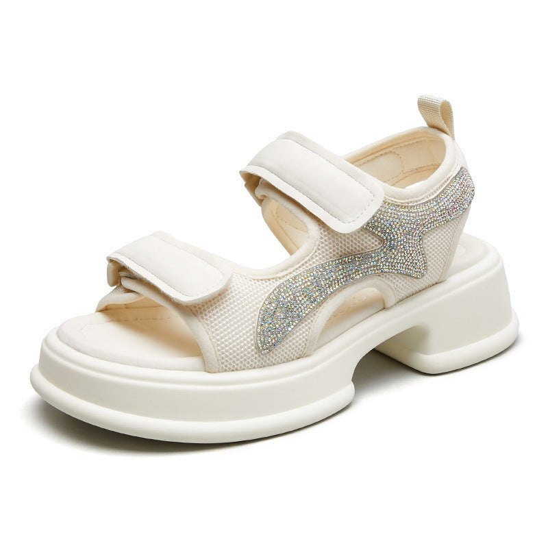 Women's Large Size Widened Fattened Wide Feet Sandals