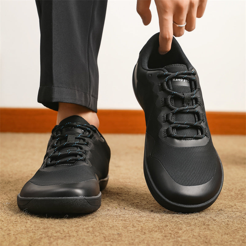 Men's Last Outdoor Leisure Breathable Mesh Cloth Fashion Low Sneakers