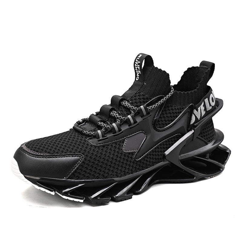 Men's Blade Fashion Basketball Running Plus Size Sneakers