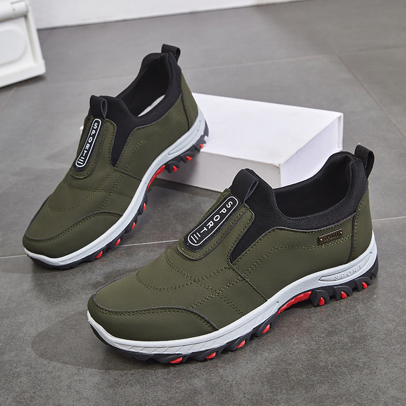 Men's Plus Size Slip-on Walking Soft Sole Casual Shoes
