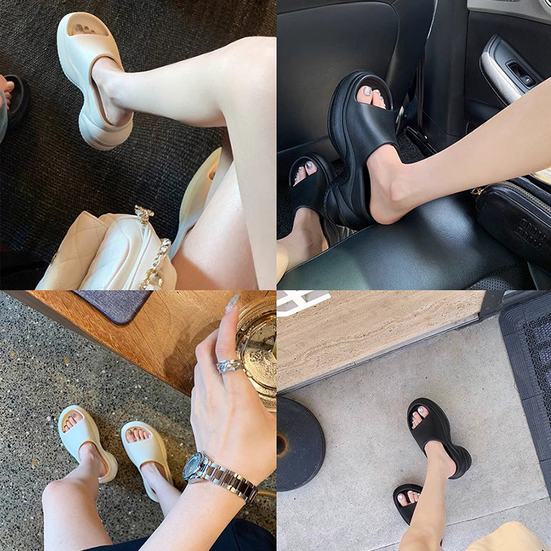 Women's Increasing Artifact Thick Bottom Summer Outdoor Sandals