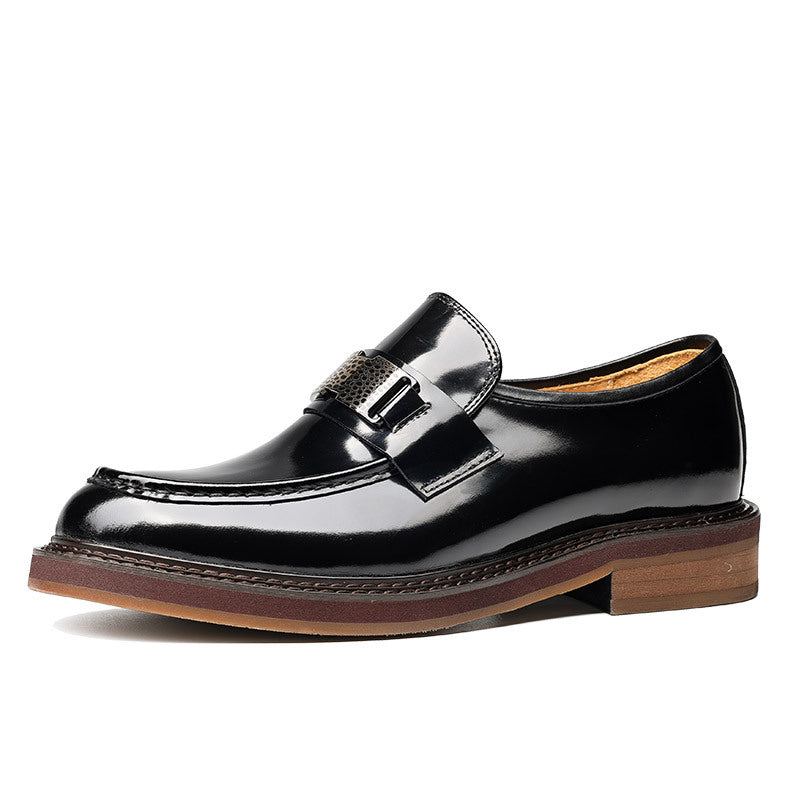 Men's Cow Lining Business British Style Tendon Loafers