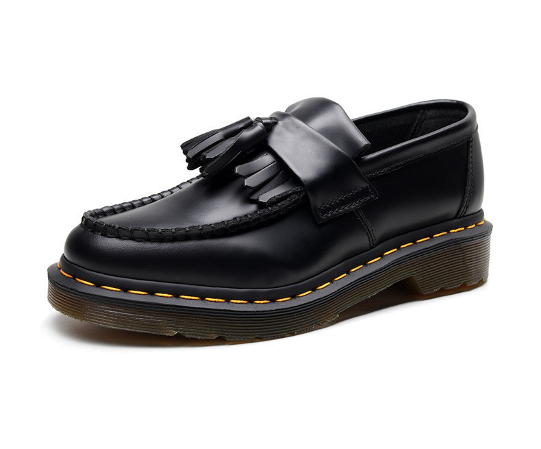 Women's Genuine British Style Fashion Round Toe Loafers