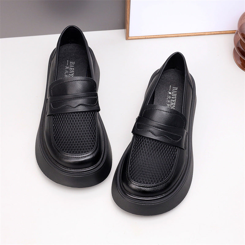 Women's & Men's Style Slip-on Lazy Mary Jane Retro Men's Shoes