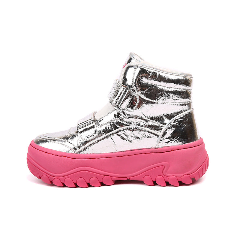 Women's Protection Fleece Thick Warm Platform Cotton Snow Boots