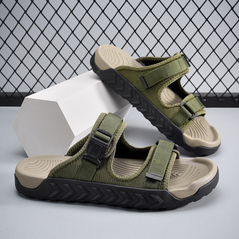 Summer Outdoor Wear Trendy Soft Bottom Driving Sandals