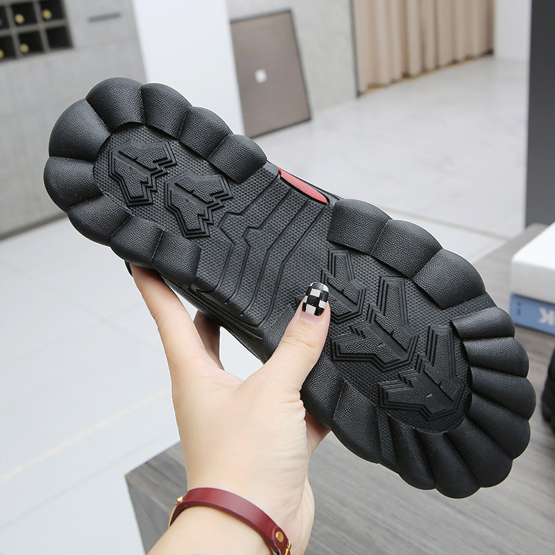 Men's Summer Genuine Closed Toe Breathable Mesh Sandals