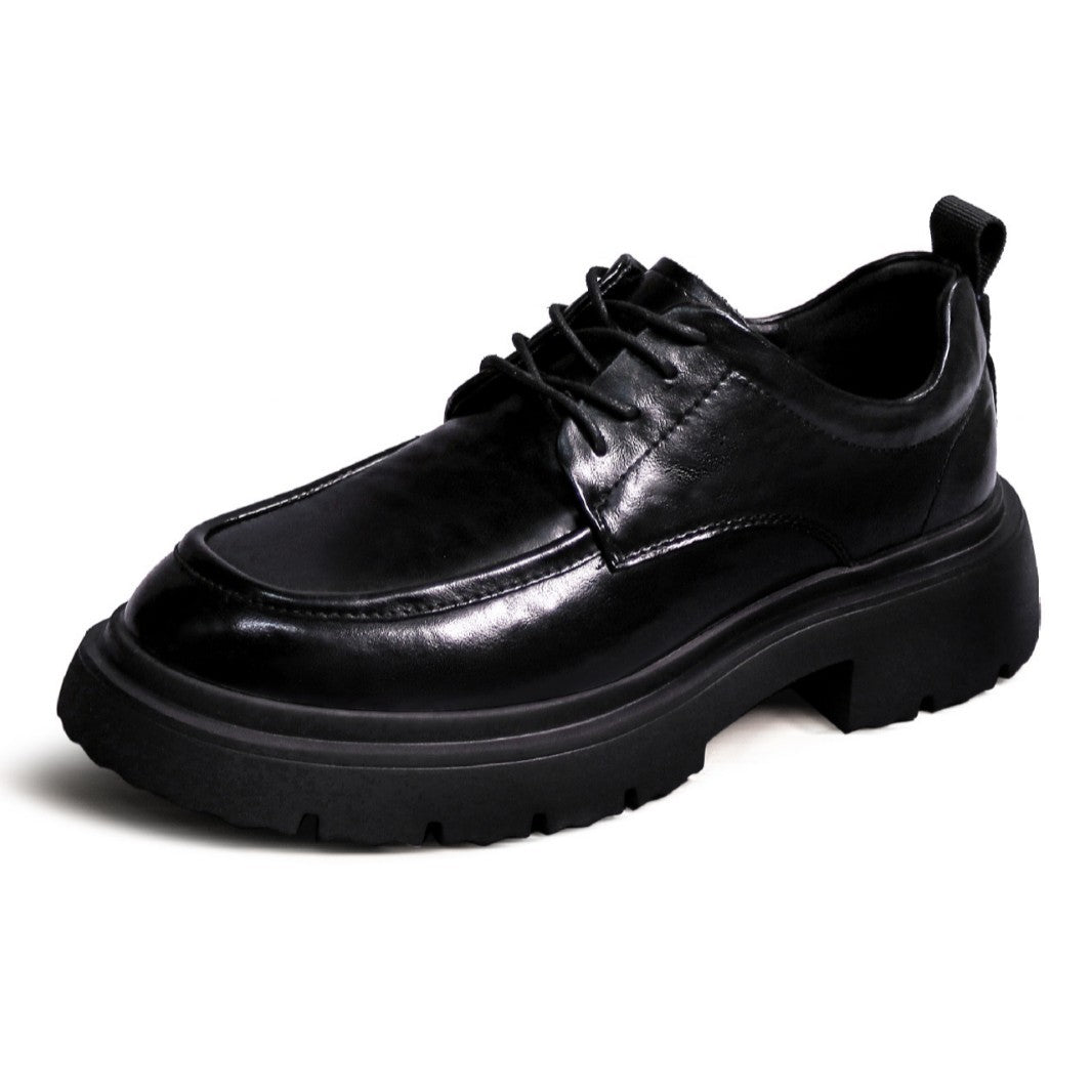 Men's Genuine Green Big Head Raise The Men's Shoes