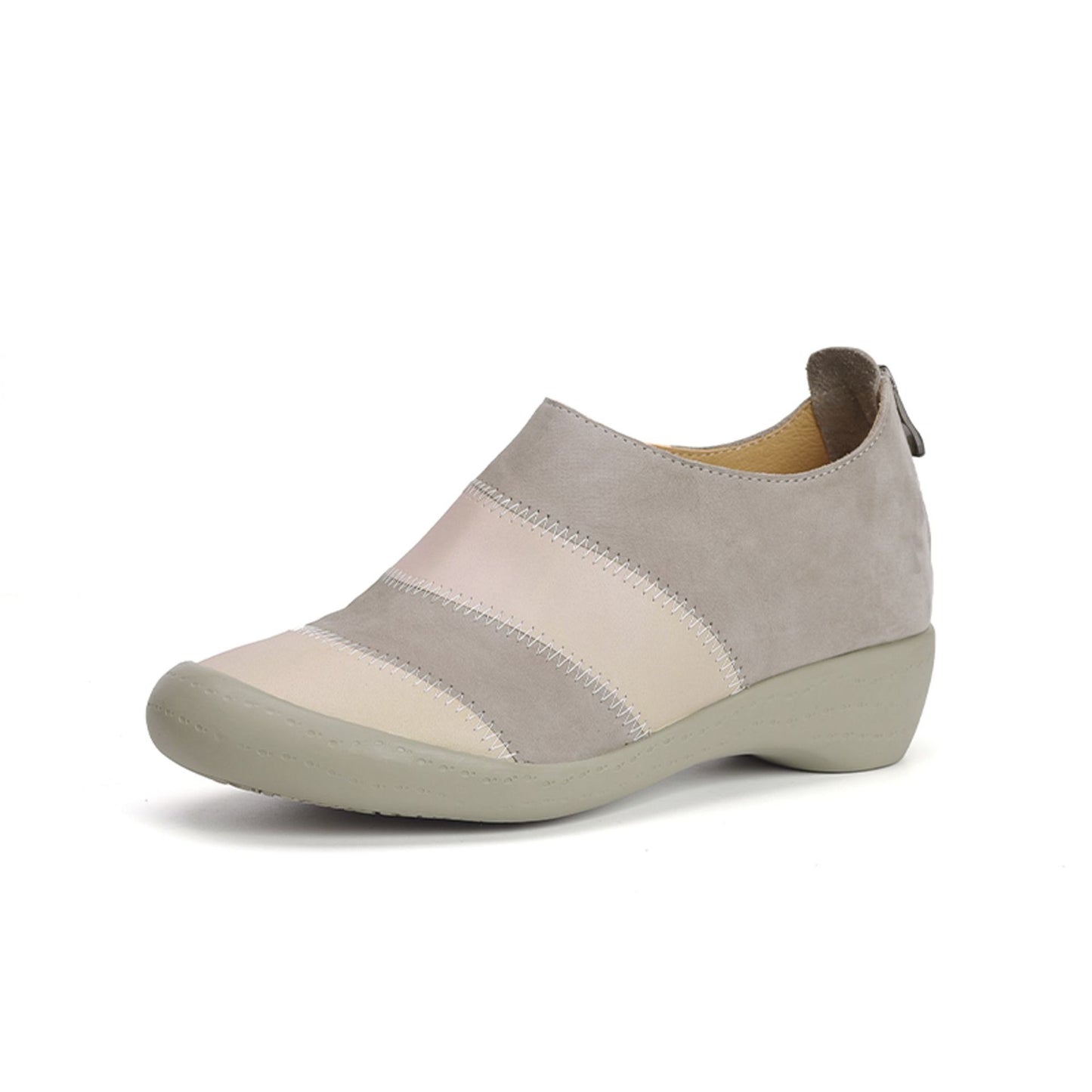 Women's Height Increasing Genuine Retro Pumps Wedge Casual Shoes