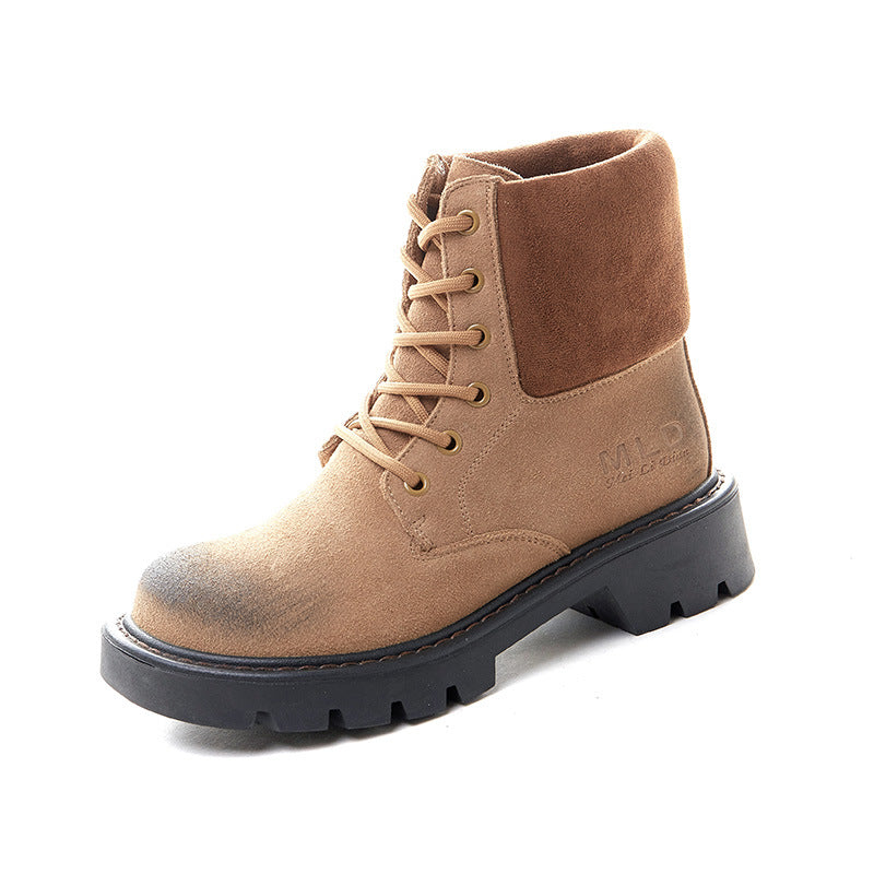 Women's & Men's Wang Vintage Martin Couple Big Chunky Snow Boots