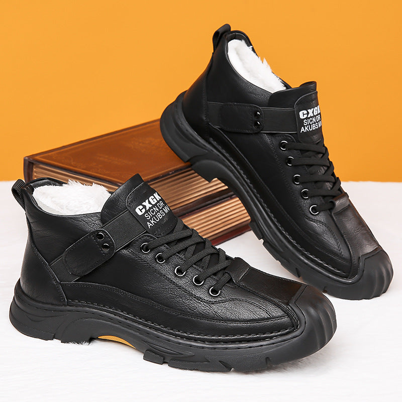 Men's Veet Warm Cotton Outdoor Leisure Trendy Boots