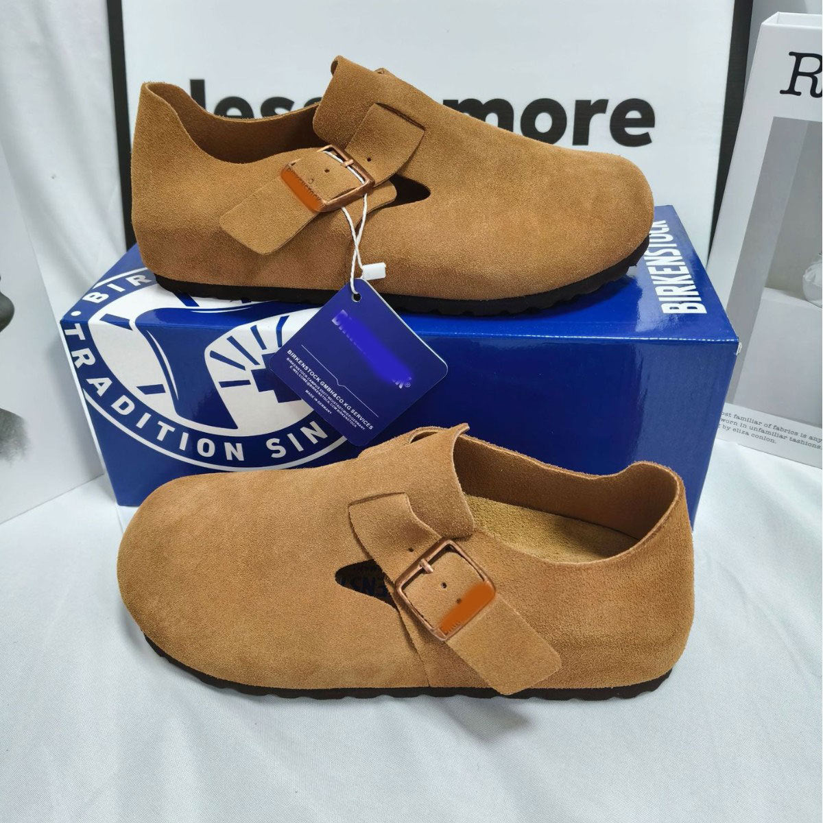 Women's & Men's All-inclusive Cork Sole Genuine Closed Toe Casual Shoes
