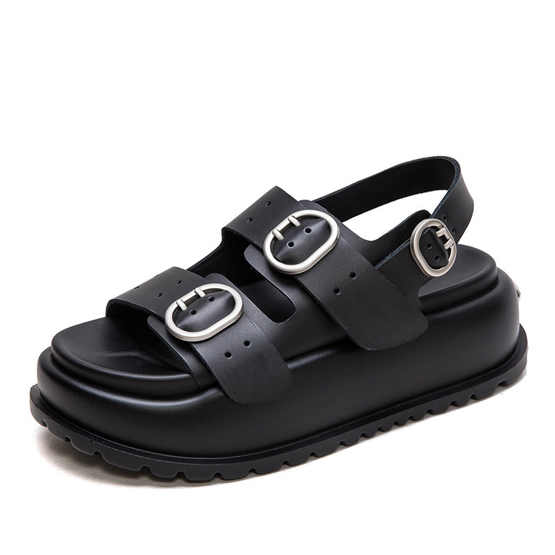 Women's Thick Bottom Fashion Small Height Increasing Sandals