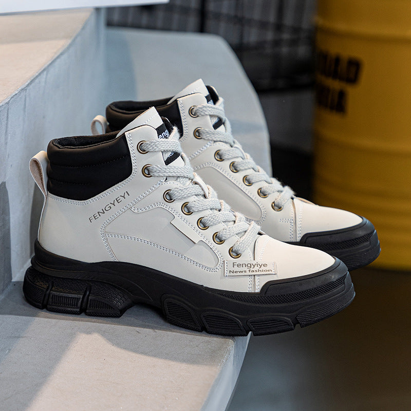 Women's & Men's Martin Warm Booties Fleece Plus Size Sneakers