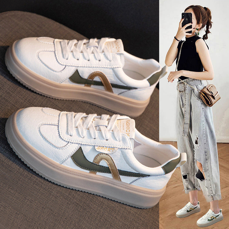 Women's Spring Breathable German Training Thick Bottom Women's Casual Shoes