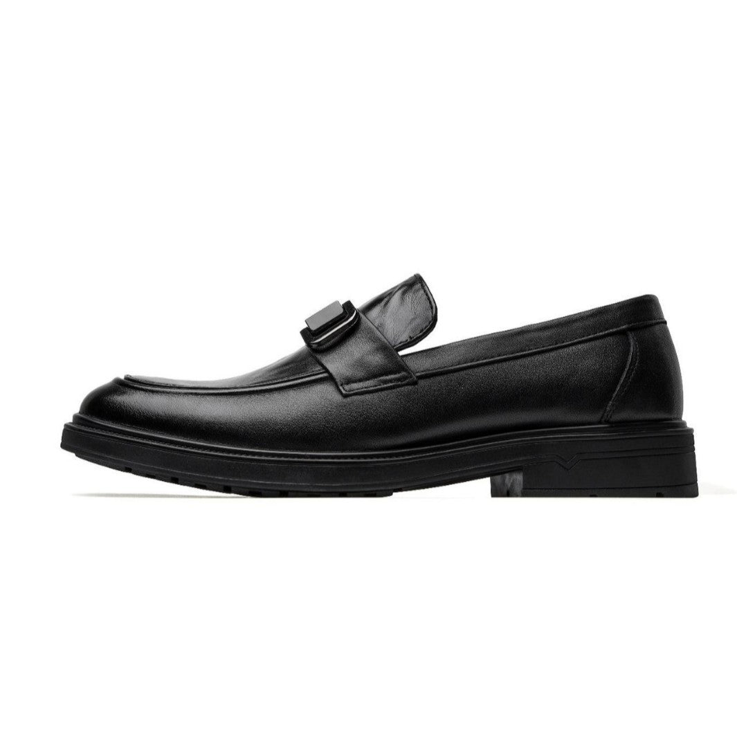 Men's British Style Business Pointed Formal Slip-on Leather Shoes
